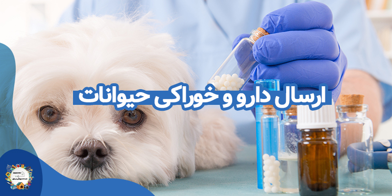 ارسال دارو و خوراکی حیوانات